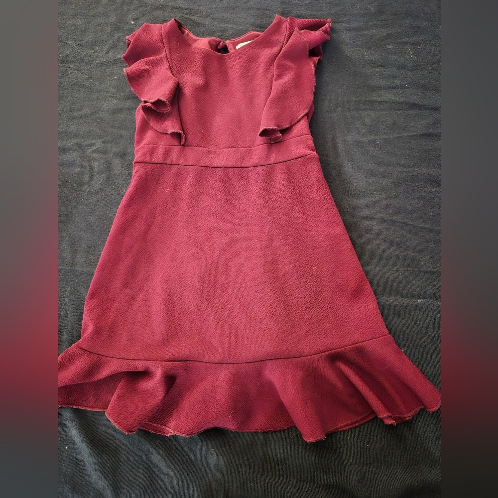 Target Burgundy Kids Formal Dress